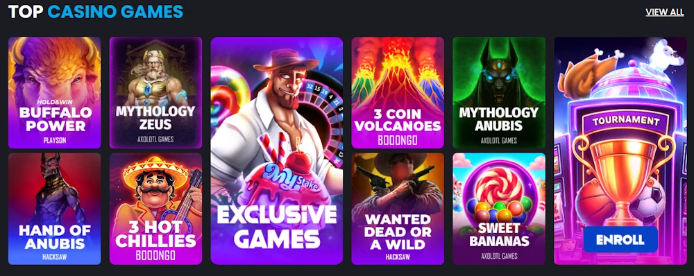 MyStake Casinospel